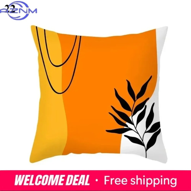 Century Textile & Sewing Supply Avenue C North Saskatoon Sk - Housse de coussin abstraite orange style