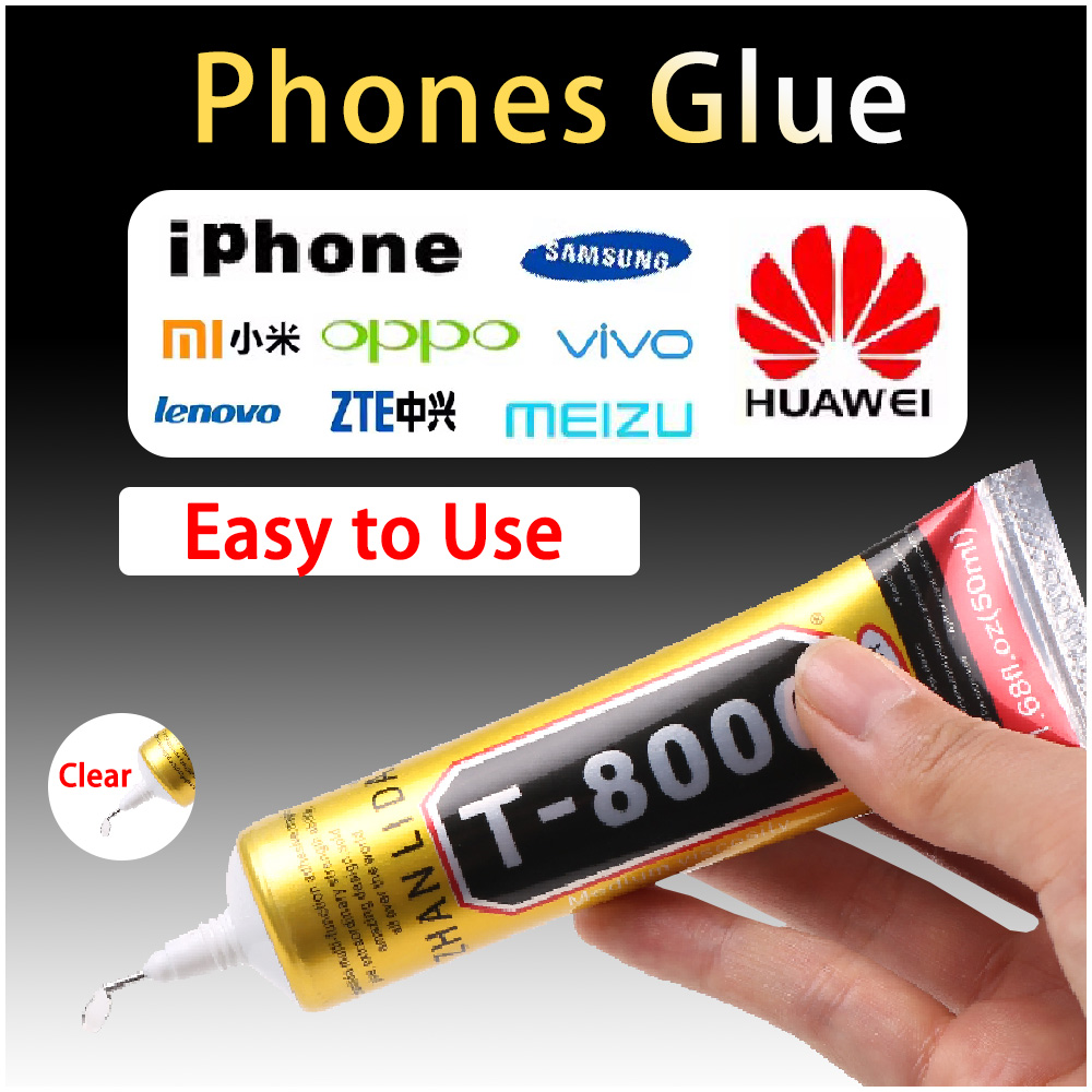 Fabric Glue Bond - Colle de Précision T8000 pour Bijoux,