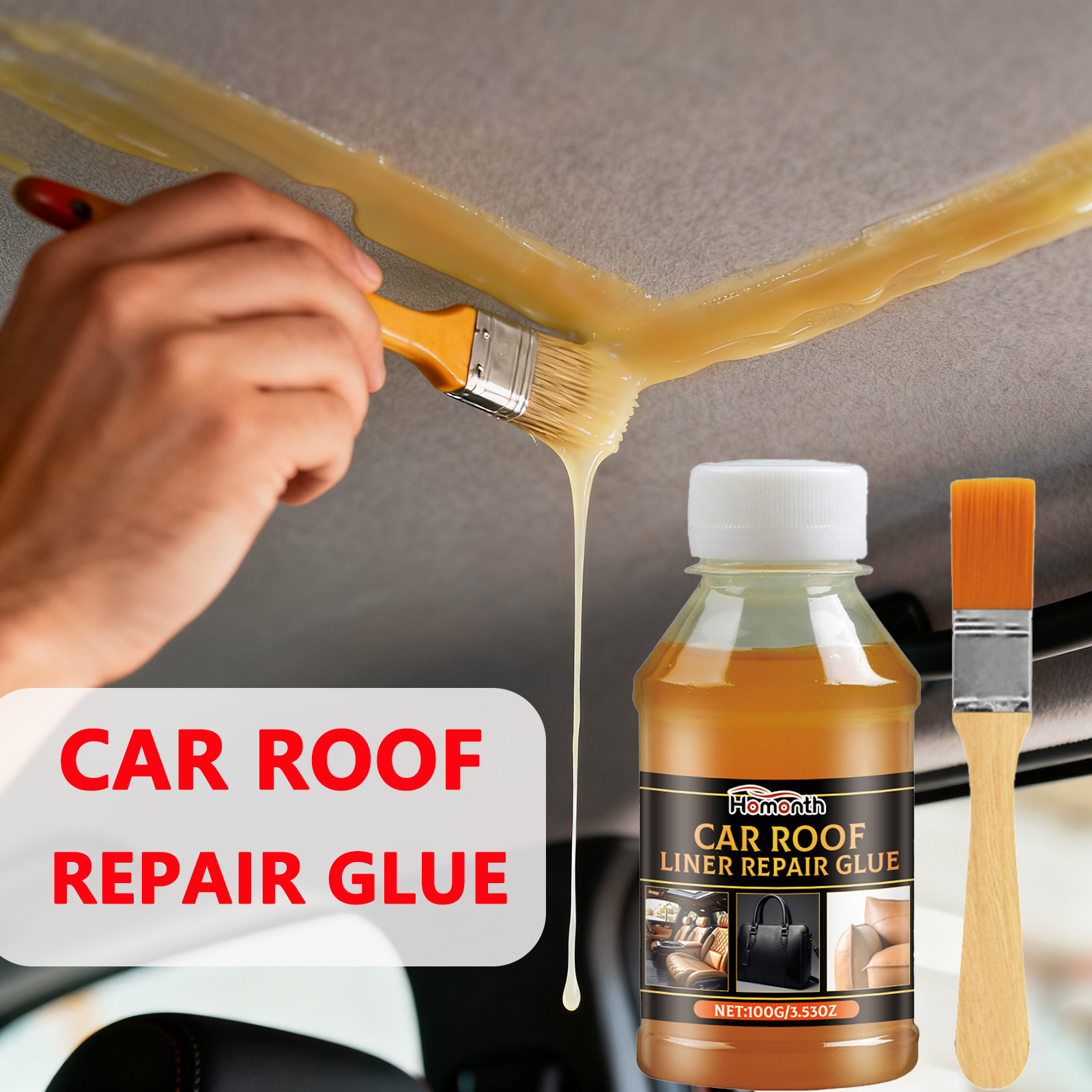 Fabric Glue Bond - Colle adhésive professionnelle pour revêtement de