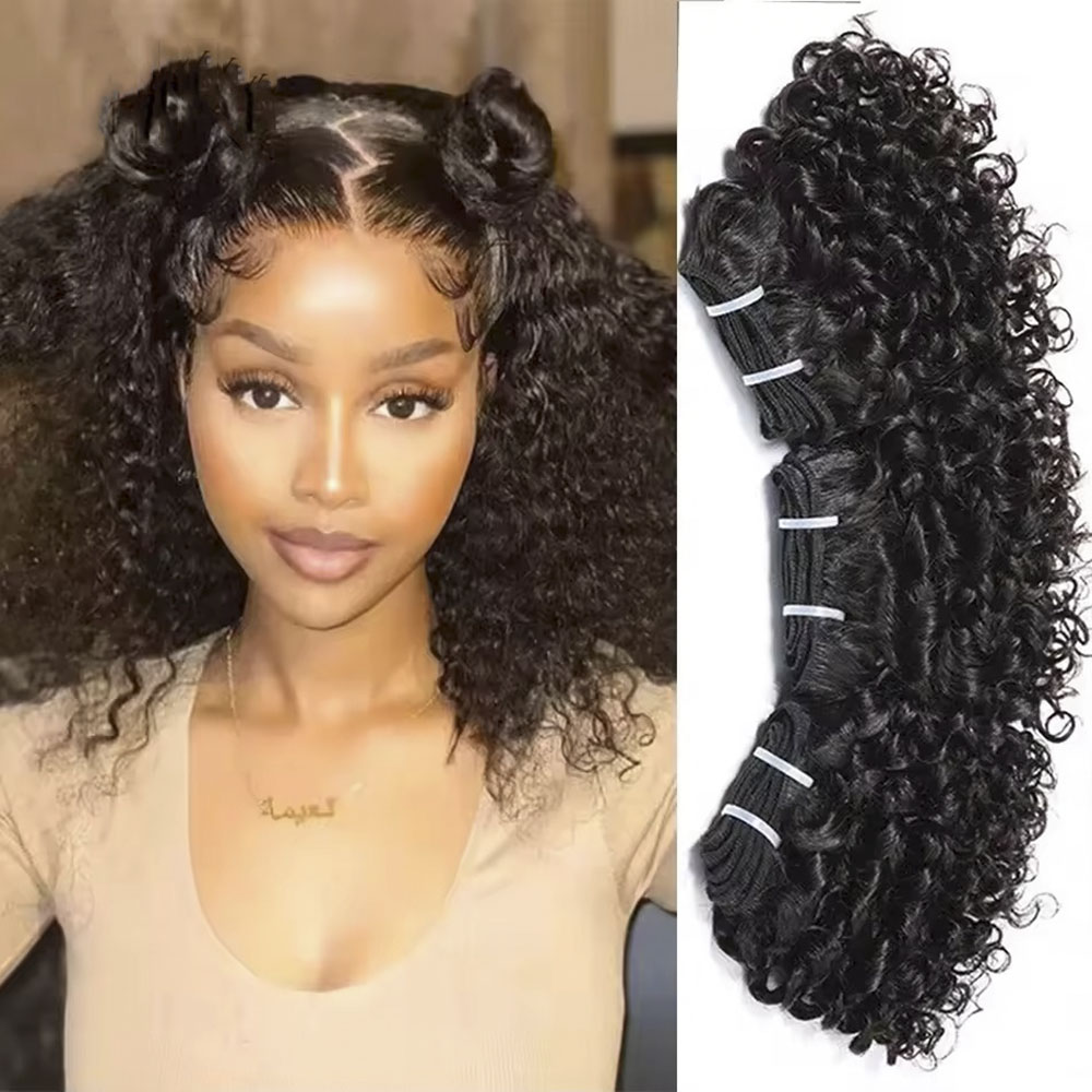 Sewing Lab - Bundles de cheveux humains bouclés afro