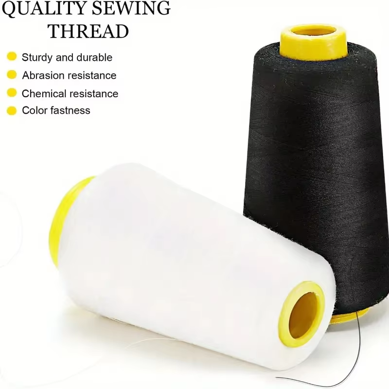 Serger Thread Cone - 3 cônes de fil surjeteur noir