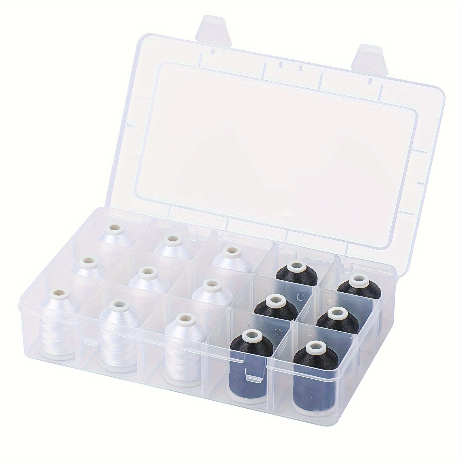 Bobbin Organizer Box - Organisateur portable de bobines à coudre