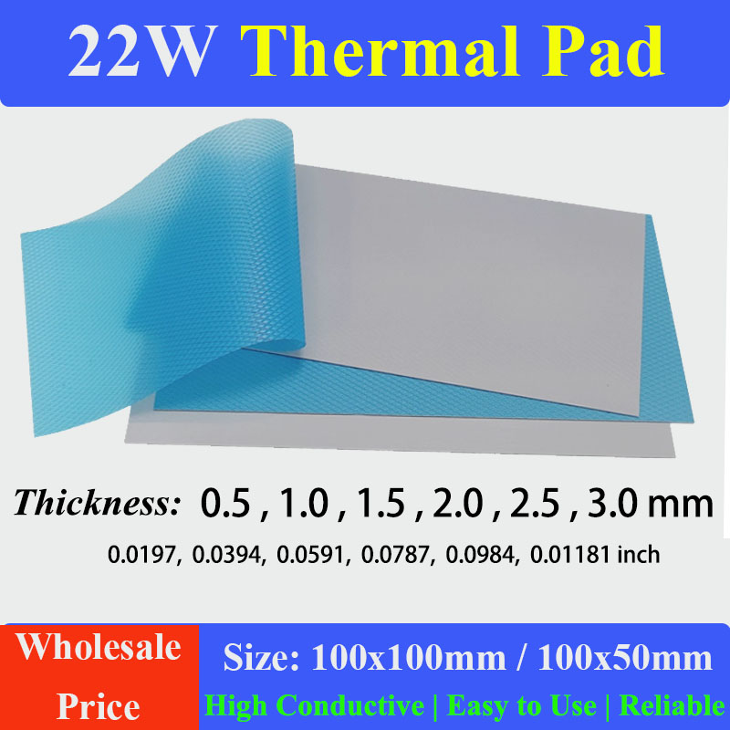 Fabric Softener Sheet - Feuilles de coussin thermique souple 22W/mk