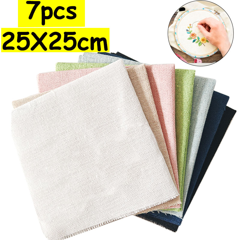 Is Sewing Textile Art - Ensemble de 7 pièces de tissus