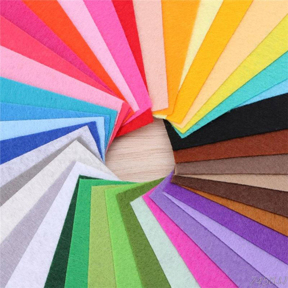 Is Sewing Textile Art - 40 pièces de feuilles de tissu