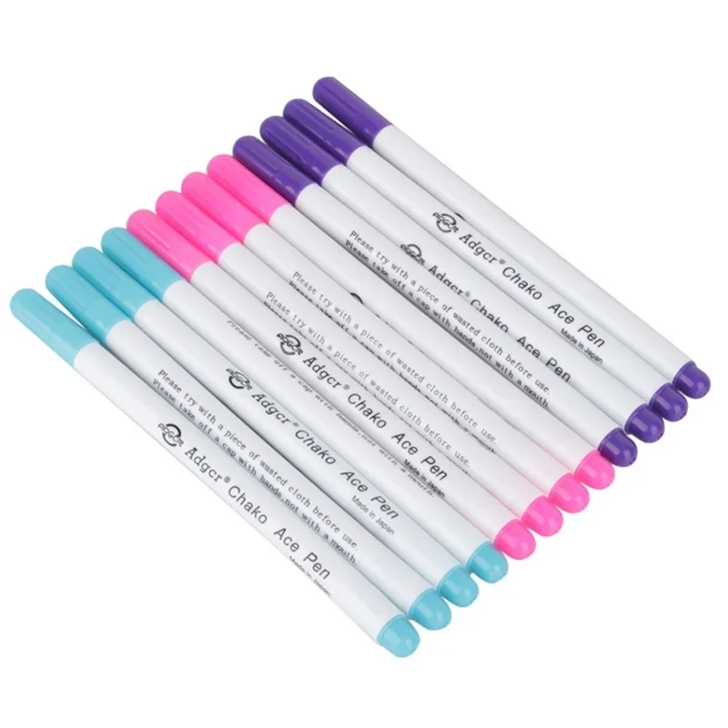 Fabric Marking Pen - Stylo disparaissant Soluble dans l'eau, marqueur
