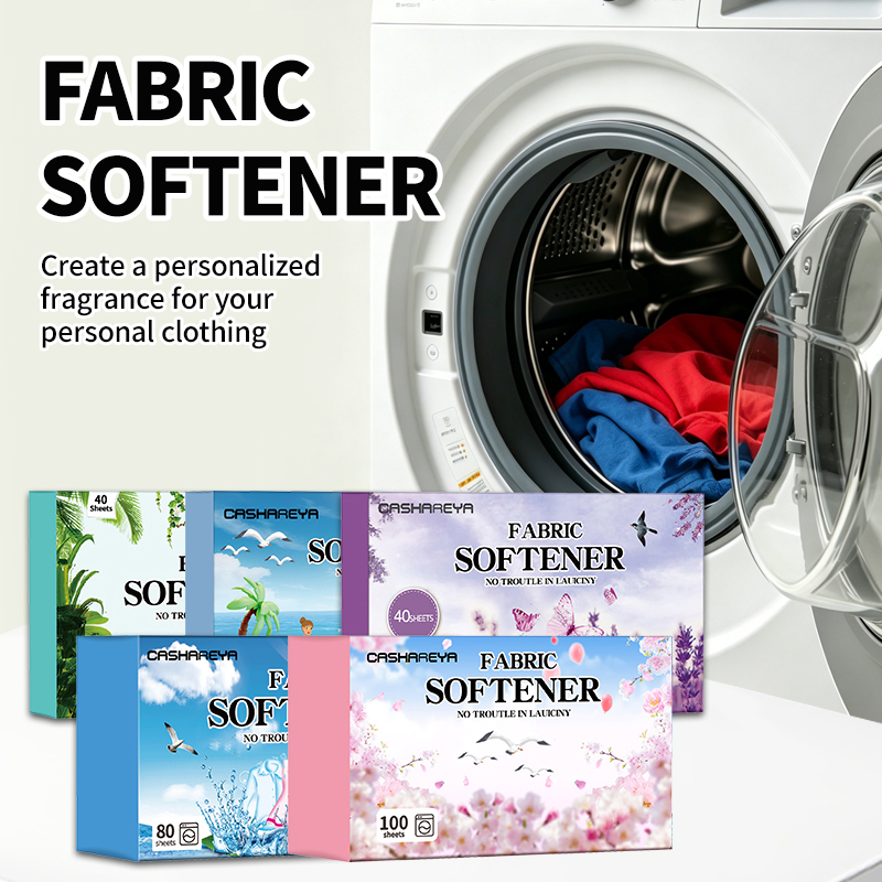 Fabric Softener Sheet - Feuilles assouplissantes CASHAREYA pour sèche-linge, 40