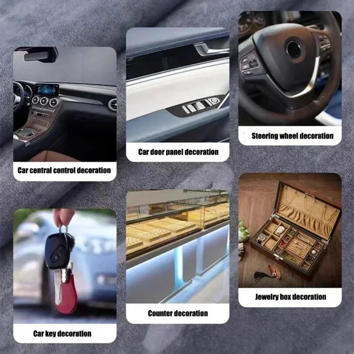 Tissu auto-adhésif en faux dai - Fabric Glue Bond avis et prix