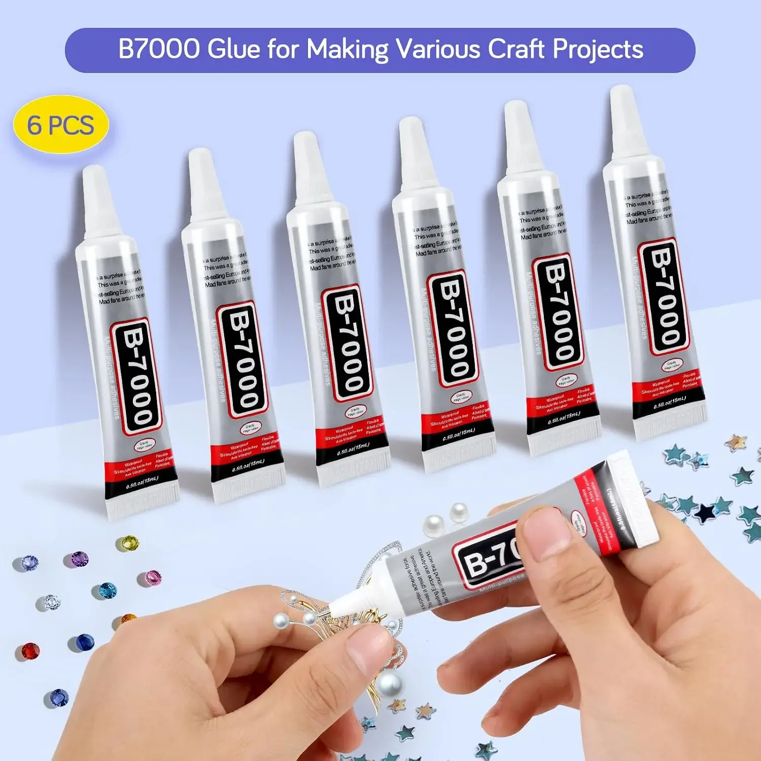 ICUTE-FITTDYHE Lot de 6 Colles - Fabric Glue Bond avis et prix