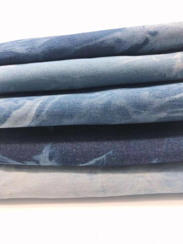 Tissu Denim teint par nouage a - Sewing Tie Dye avis et prix