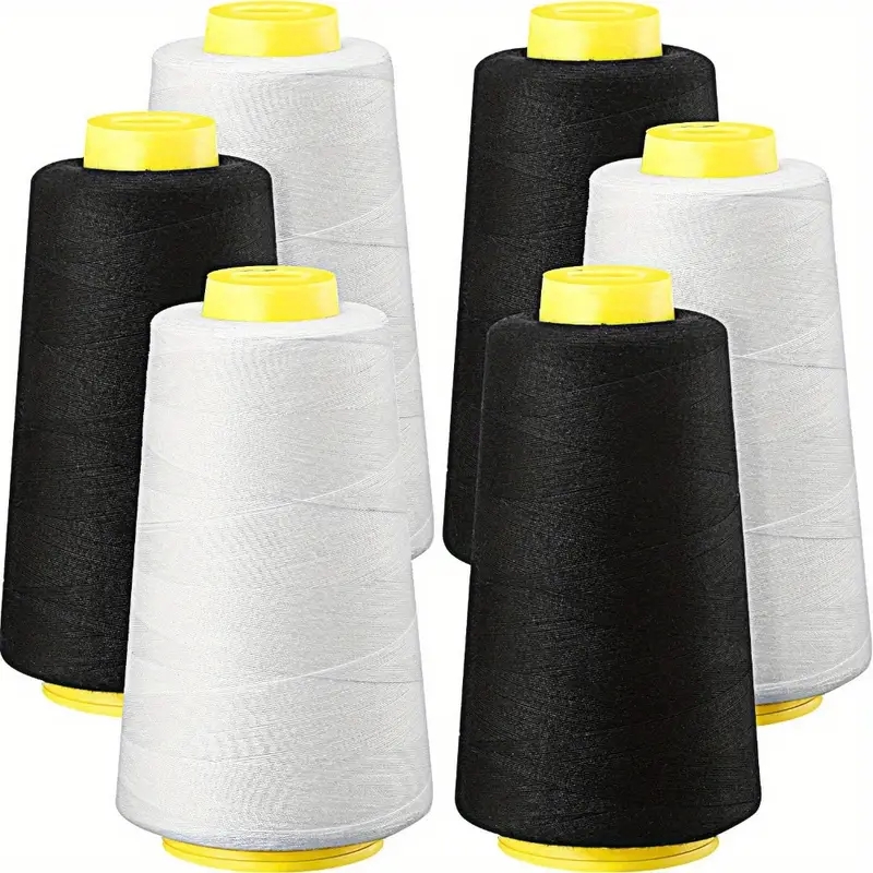 3 cônes de fil de surjet noir  - Serger Thread Cone avis et prix