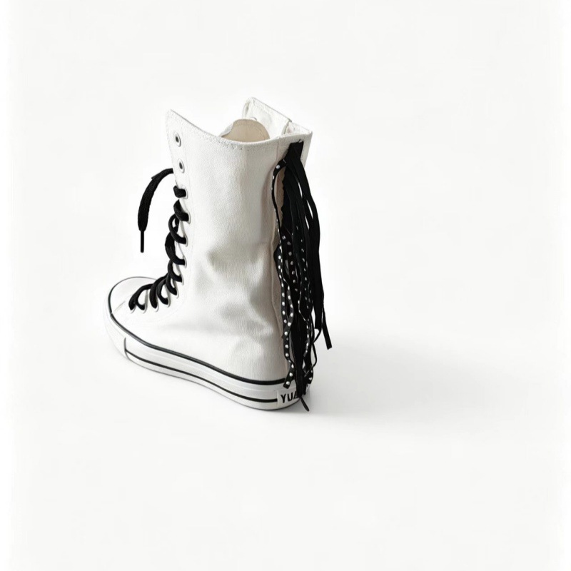 Nouvelles Bottes en Toile pour - Sewing Front Zipper avis et prix
