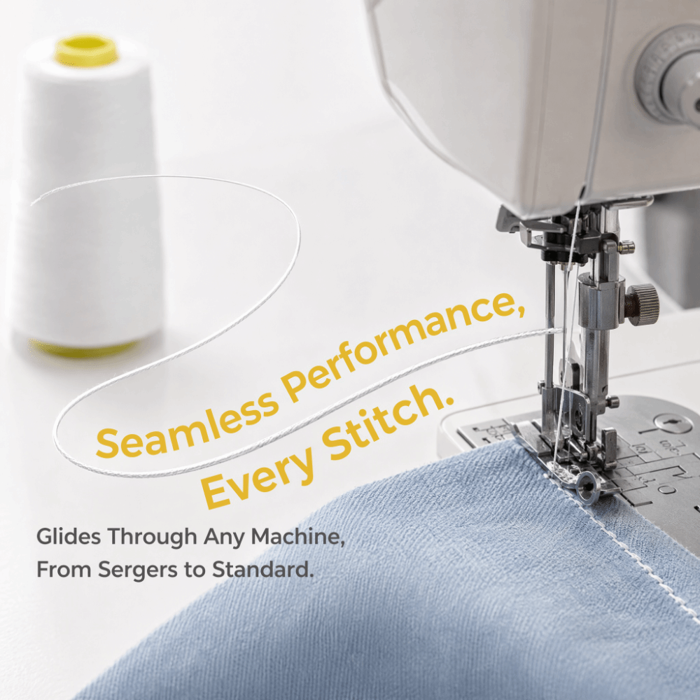 4 bobines de fil à coudre en p - Serger Thread Cone avis et prix