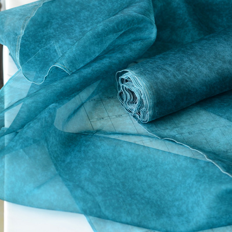 Tissu en organza de soie tie-d - Sewing Tie Dye avis et prix