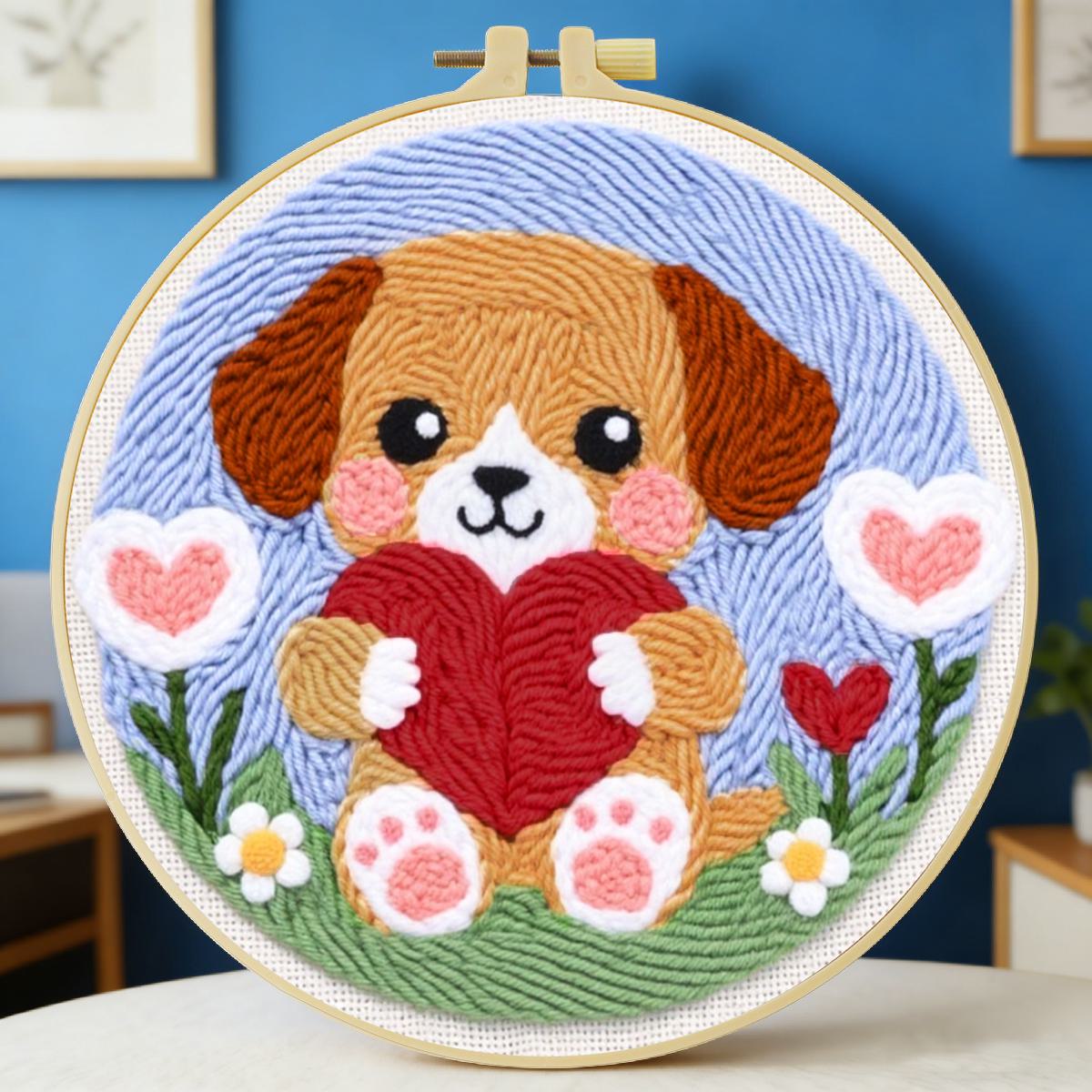 Kit de broderie Punch Needle p - Is Sewing Textile Art avis et prix