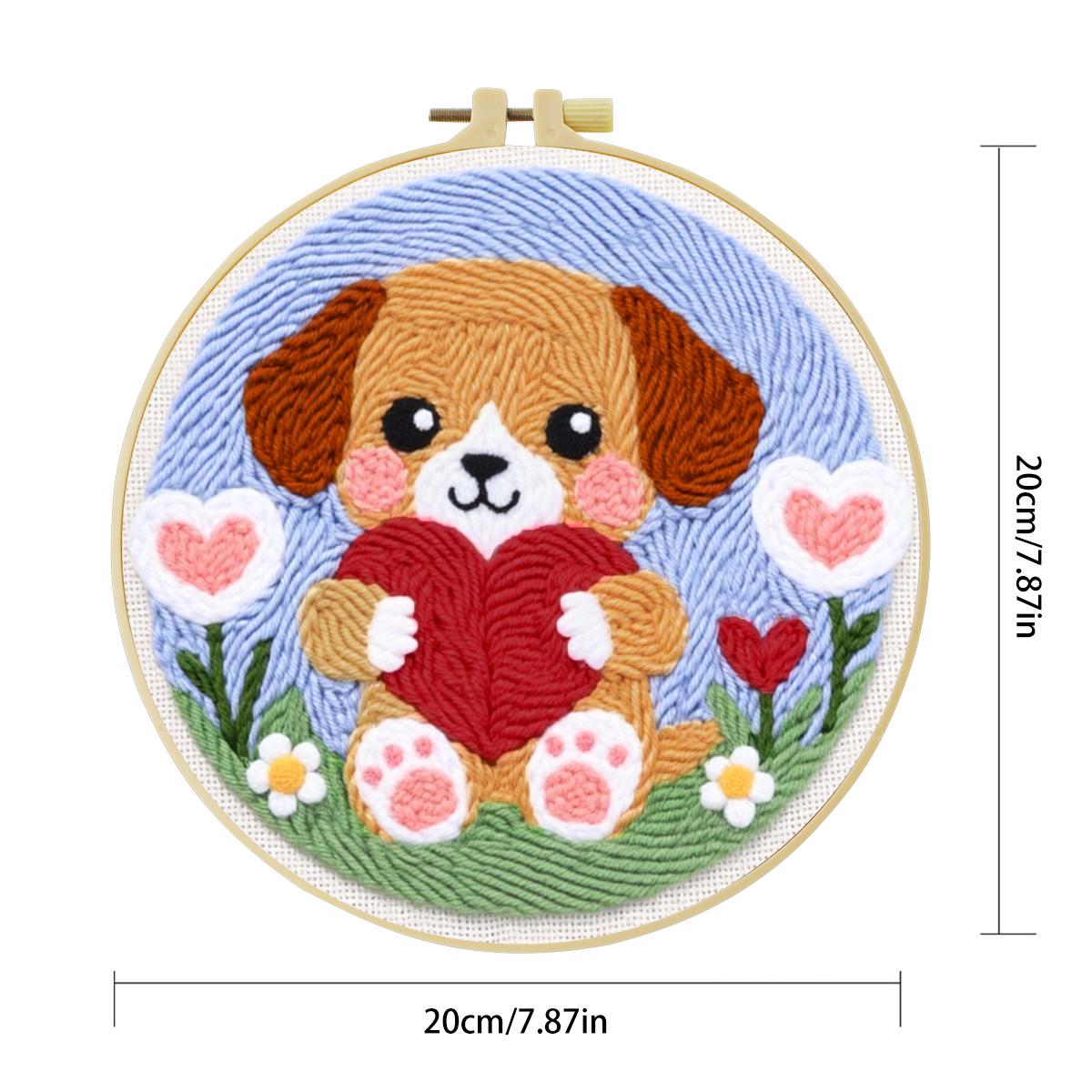 Kit de broderie Punch Needle p - Is Sewing Textile Art avis et prix