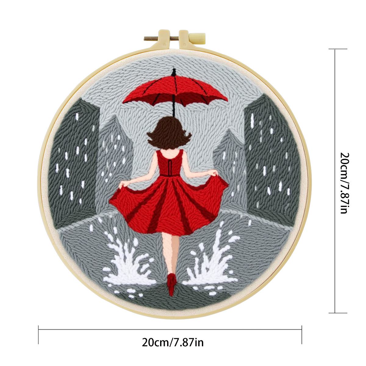 Kit de broderie au poinçon pou - Is Sewing Textile Art avis et prix