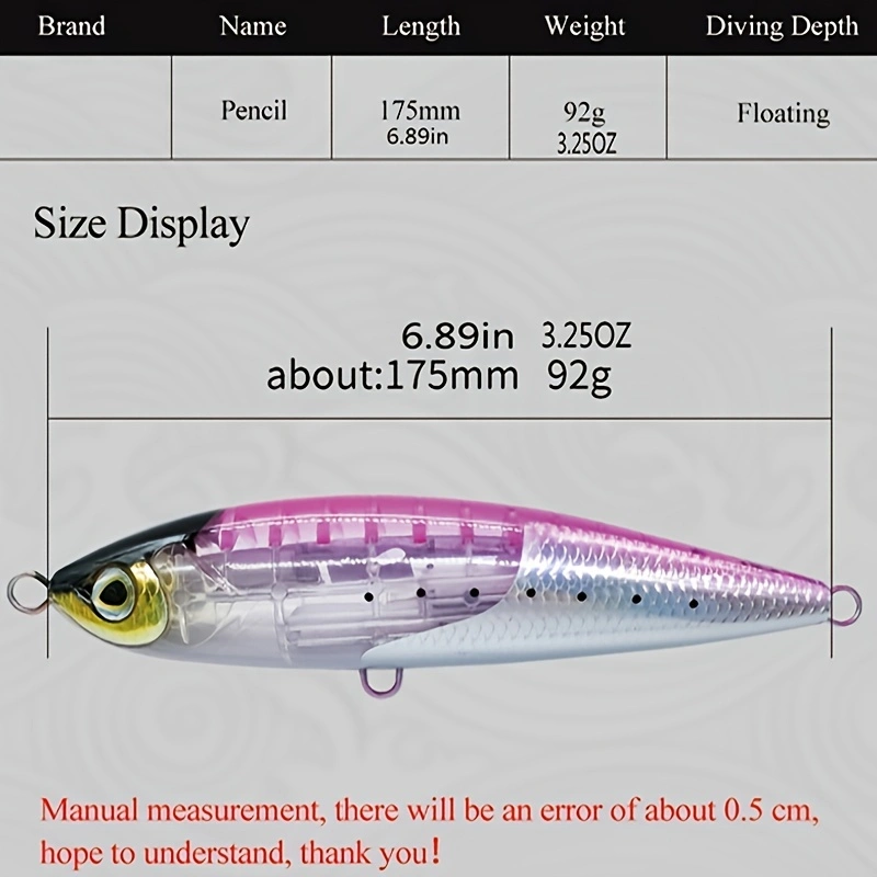 Leurre flottant crayon 17,5 cm - Sewing Gt avis et prix