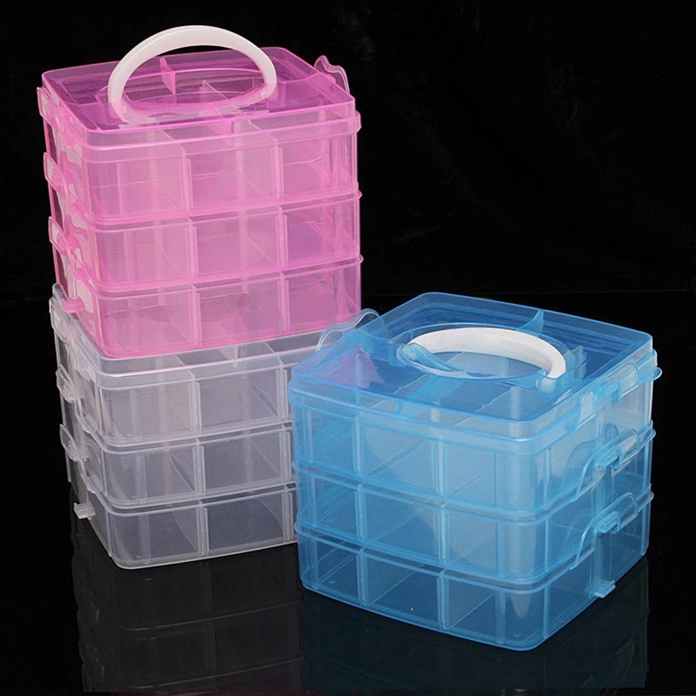Boîte de rangement en plastiqu - Bobbin Organizer Box avis et prix