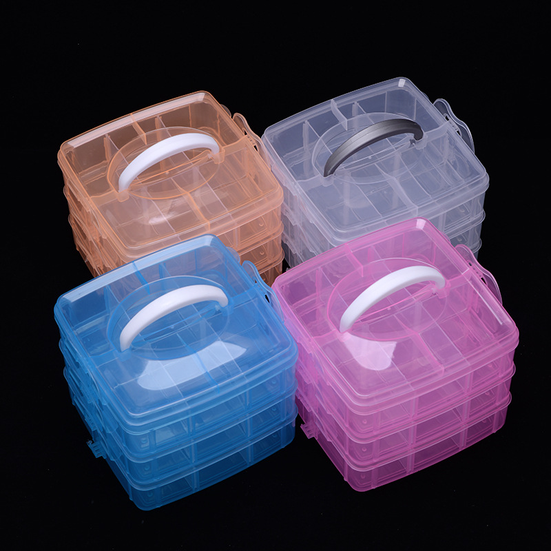 Boîte de rangement en plastiqu - Bobbin Organizer Box avis et prix