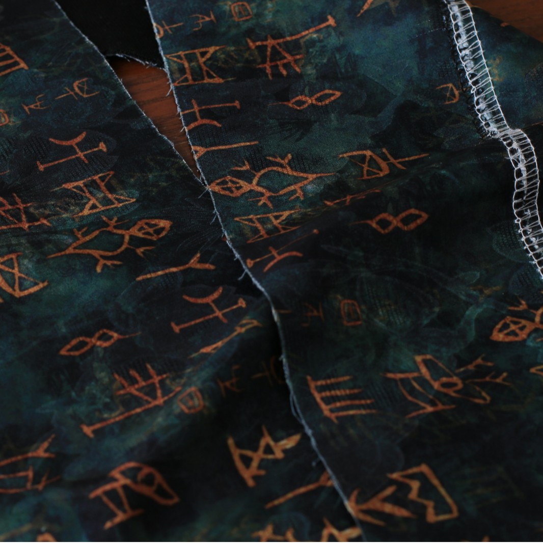 Tissu jacquard rétro à motifs  - Sewing Tie Dye avis et prix