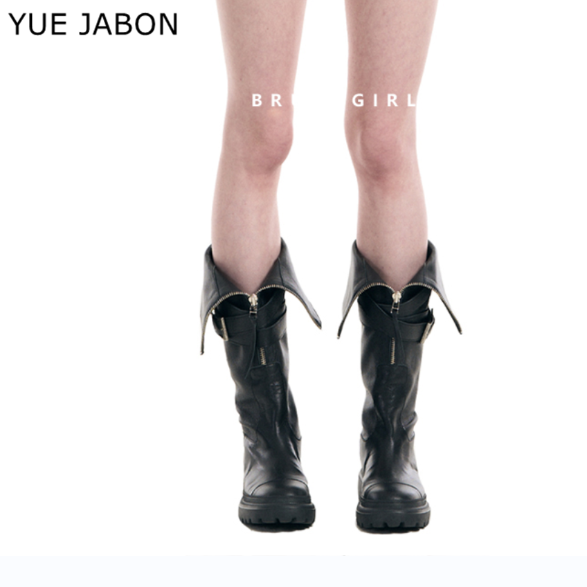 Bottines pour femmes en cuir v - Sewing Front Zipper avis et prix