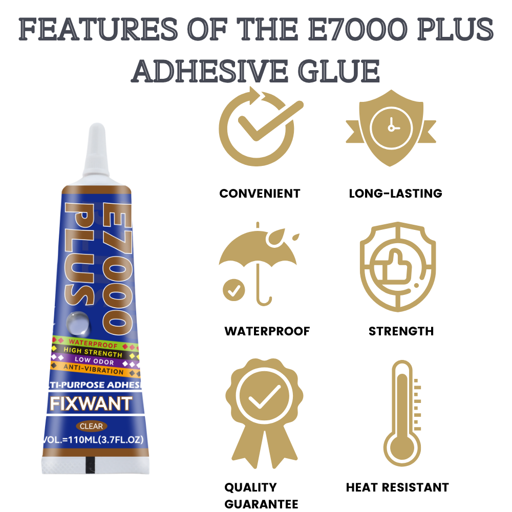Colle polyvalente E7000 PLUS – - Fabric Glue Bond avis et prix