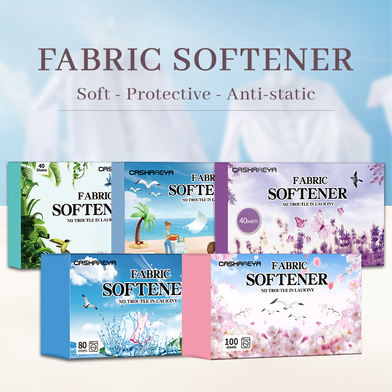 Feuilles assouplissantes CASHA - Fabric Softener Sheet avis et prix