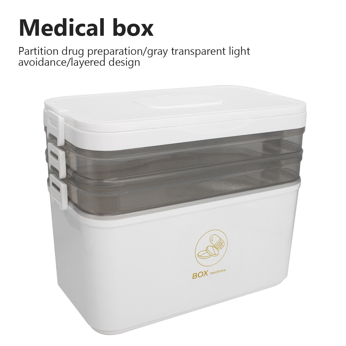Boîte à médicaments portable d - Bobbin Organizer Box avis et prix